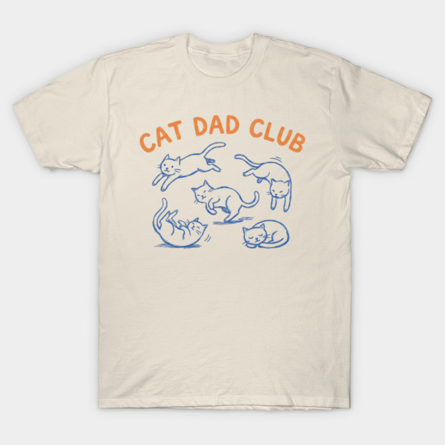 CAT DAD CLUB For Men T-Shirt by ArtistTee ⭐⭐⭐⭐⭐
