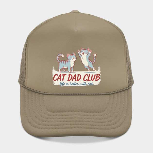 CAT DAD CLUB Cats Men by ArtistTee ⭐⭐⭐⭐⭐