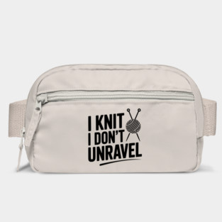 I Knit I Don't Unravel Bag