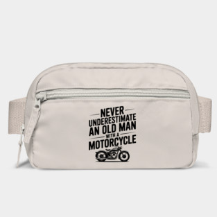 Never Underestimate an Old Man with a Motorcycle Bag