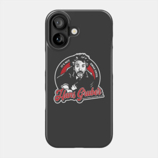 It's not xmas until Hans Gruber falls from Nakatomi Plaza Phone Case