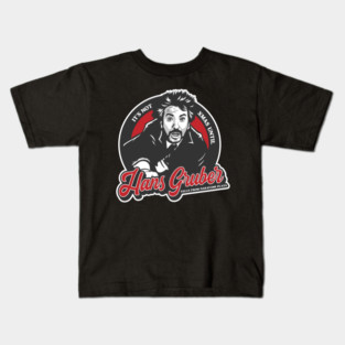 It's not xmas until Hans Gruber falls from Nakatomi Plaza Kids T-Shirt