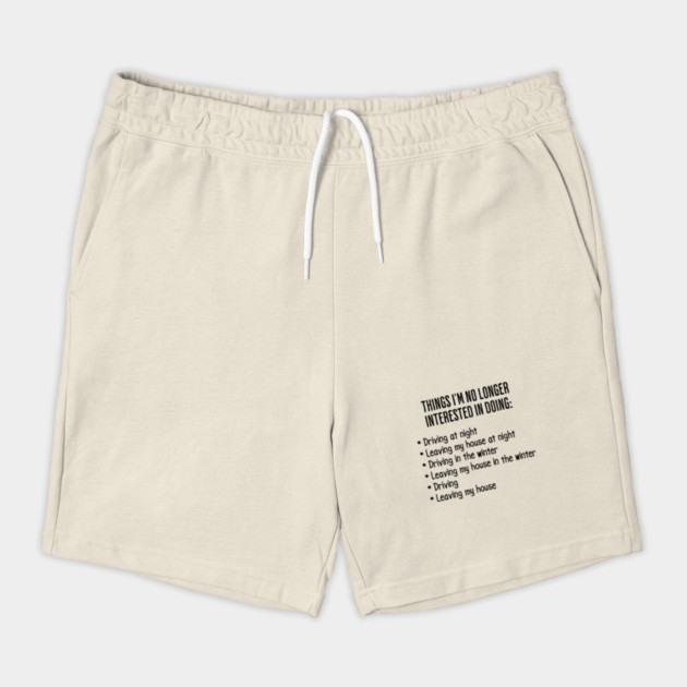 Funny List of Things I'm No Longer Interested in Doing by Luxinda