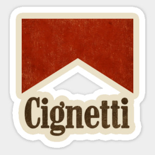 Cignetti Apparel Vintage Sticker
