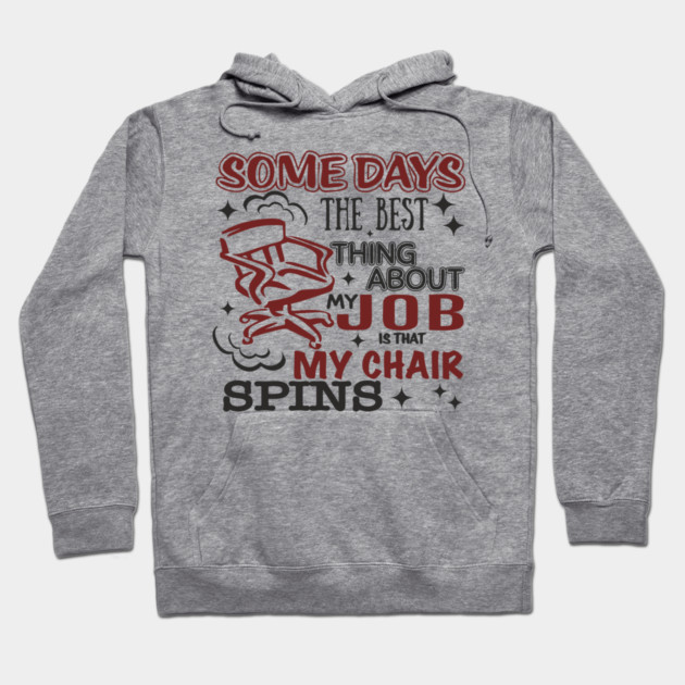 The Best Thing About My Job Office Humor Hoodie by Anticorporati