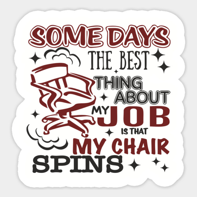 The Best Thing About My Job Office Humor Magnet by Anticorporati