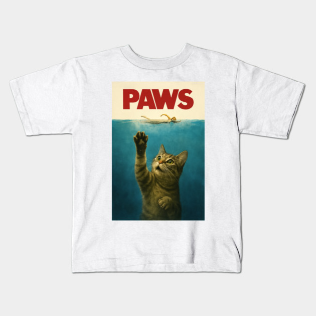 Paws Kids T-Shirt by Low Life Shirts