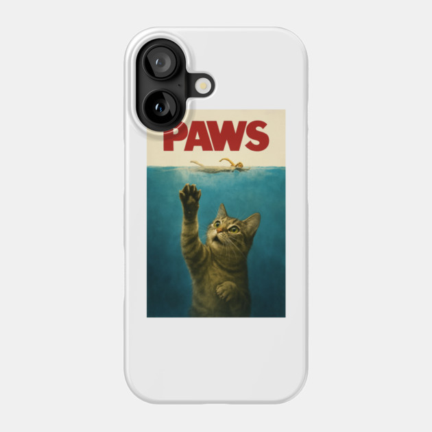 Paws Phone Case by Low Life Shirts