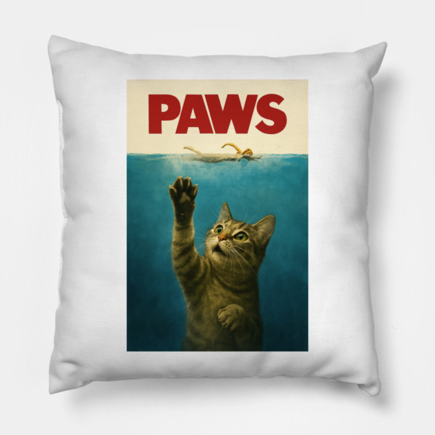 Paws Pillow by Low Life Shirts