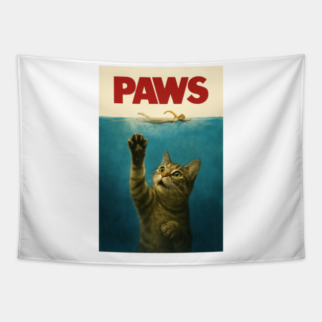 Paws Tapestry by Low Life Shirts