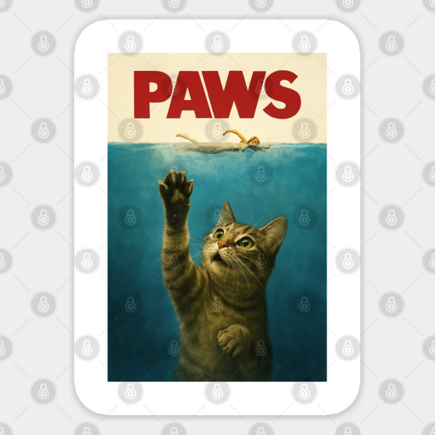 Paws Sticker by Low Life Shirts