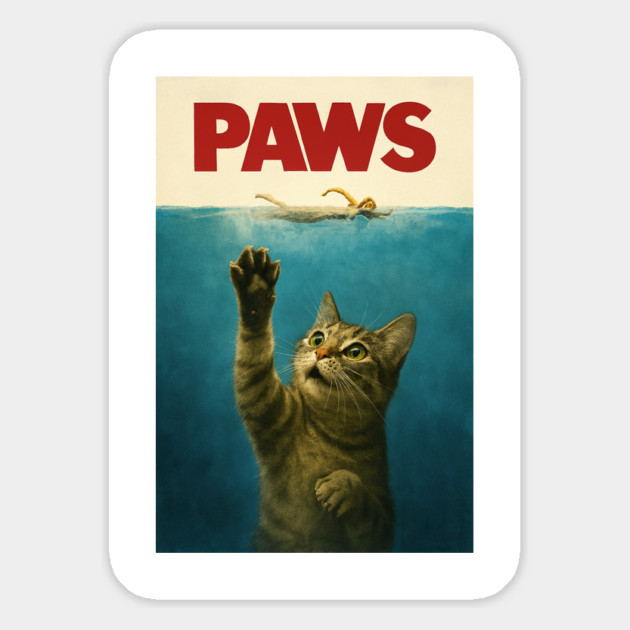 Paws Magnet by Low Life Shirts
