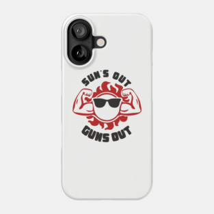 Sun's Out Guns Out Dad Bod Phone Case