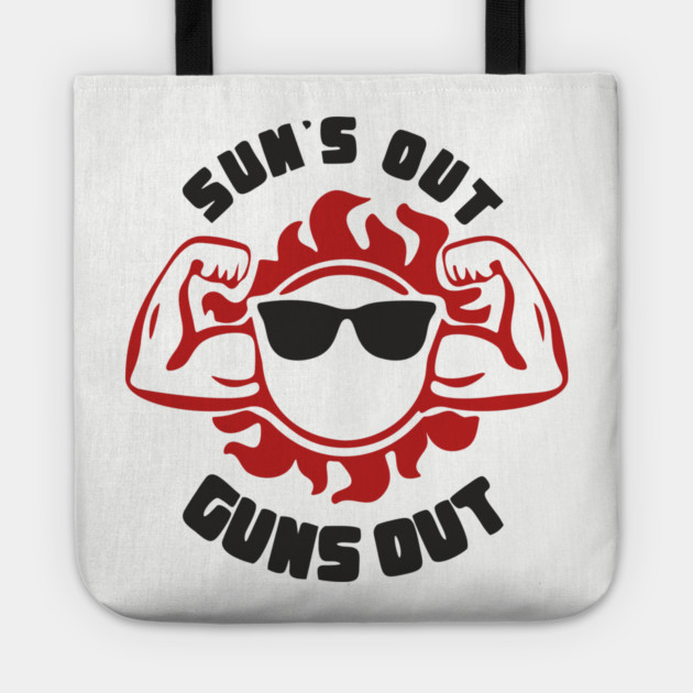 Sun's Out Guns Out Dad Bod Tote by Anticorporati