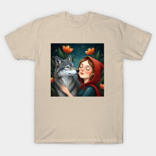Little Red Riding Hood and the Big Bad Wolf T-Shirt