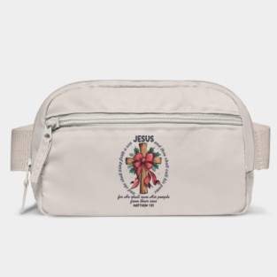 Jesus Christmas Cross Holiday Faith Bag