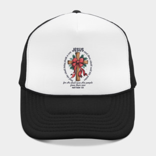 Jesus Christmas Cross Holiday Faith Hat