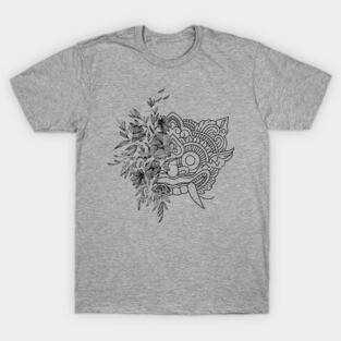 flower barong indonesia culture T-Shirt