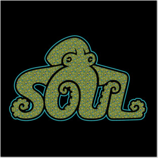 Soul Octopus 1 Posters and Art