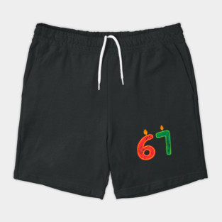 New Year's Eve 67 Candles Shorts