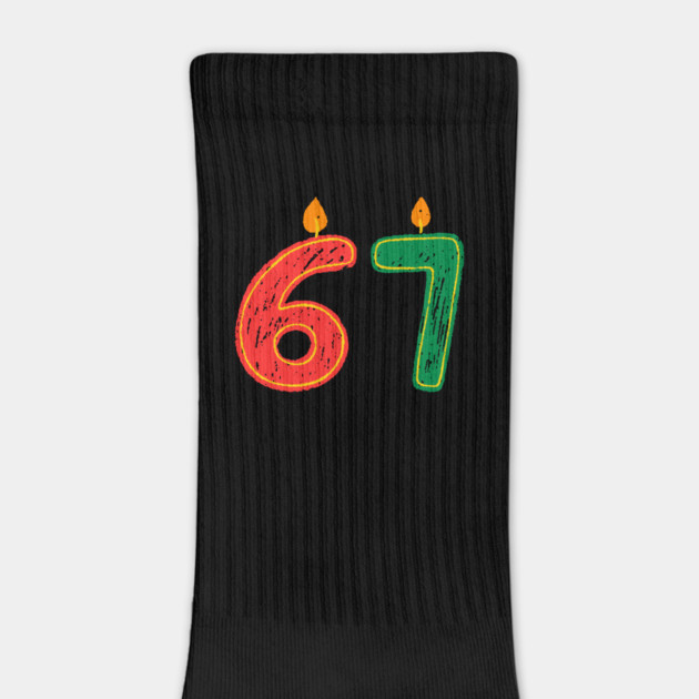 New Year's Eve 67 Candles by Creatifly Graphic Tees