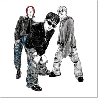 Wave to Earth Seasons Lyric Butterfly Tee Posters and Art