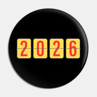 Countdown to 2026 Pin