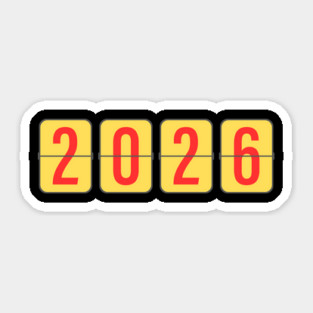 Countdown to 2026 Sticker