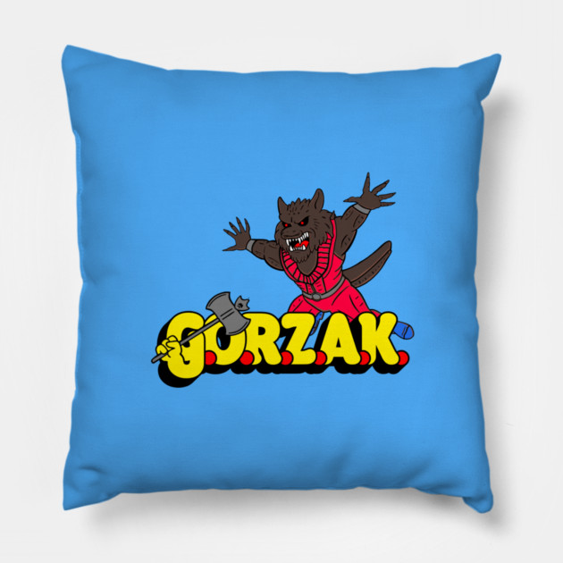 GORZAK MUSCLE Tribute Pillow by The Adult Nerd