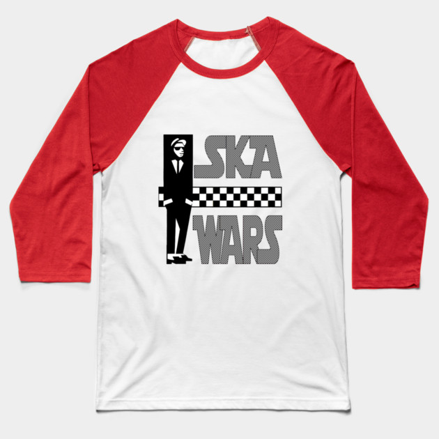 Ska Wars Baseball T-Shirt by Badsy