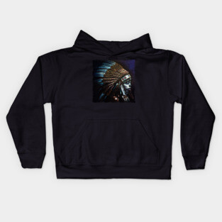 Native Indigo Kids Hoodie