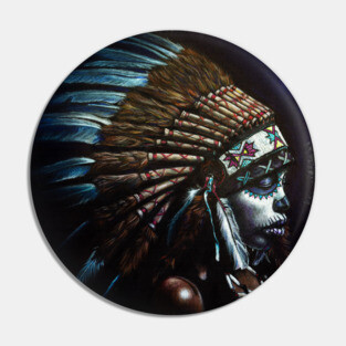 Native Indigo Pin