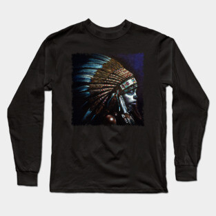 Native Indigo Long Sleeve T-Shirt