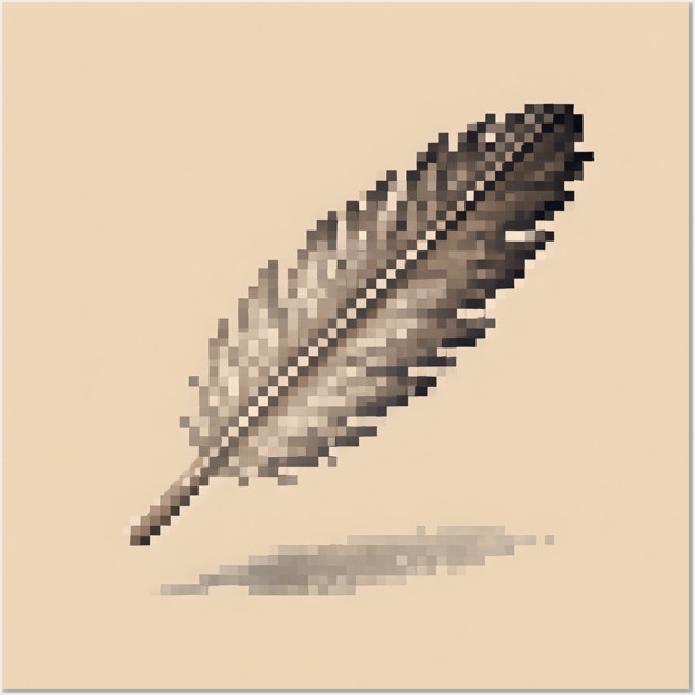 Feather Pixel - Wild Wild West Wall Art by Midsummer Dream House