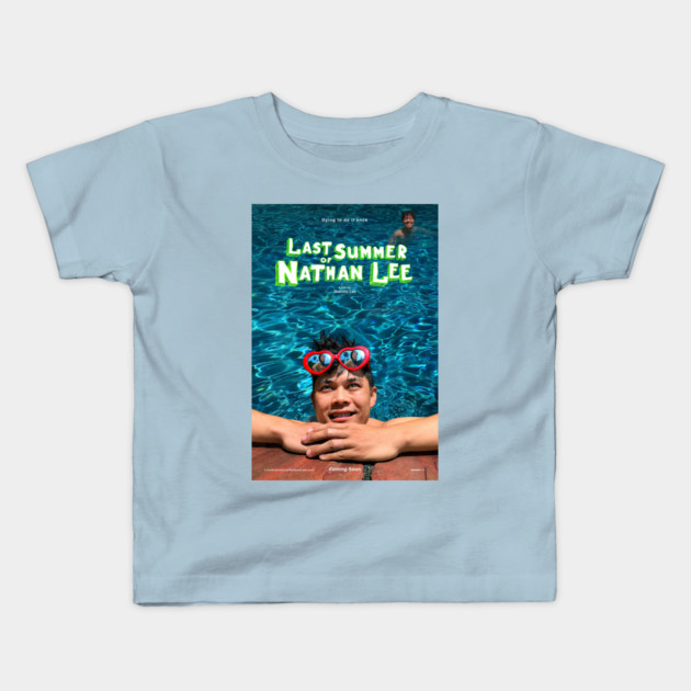 Last Summer of Nathan Lee Keyart Kids T-Shirt by Margin's Store