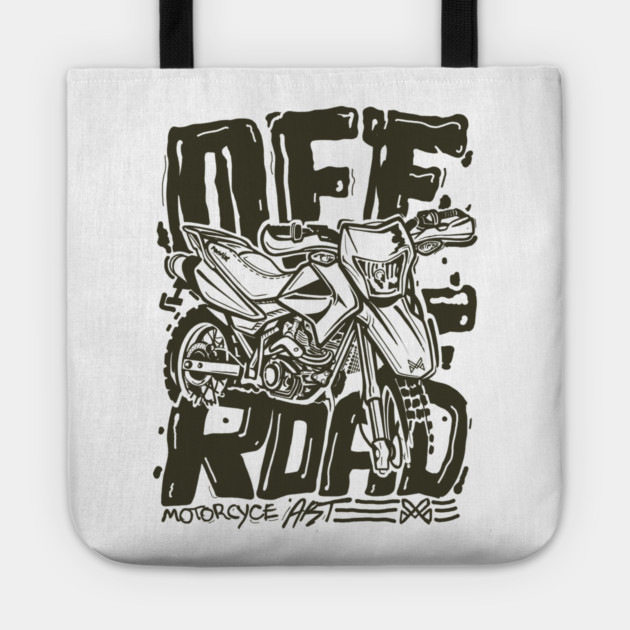 honda xr motorcycle Tote by monsalveautos