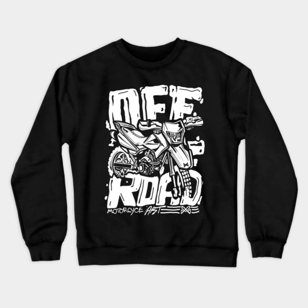 honda xr motocross Crewneck Sweatshirt by monsalveautos