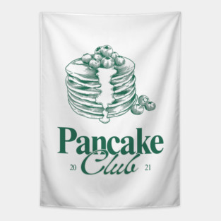 Blueberry pancake club Tapestry
