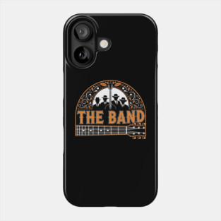 The Band Guitar Silhouette Phone Case