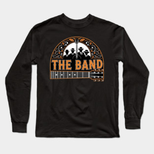 The Band Guitar Silhouette Long Sleeve T-Shirt
