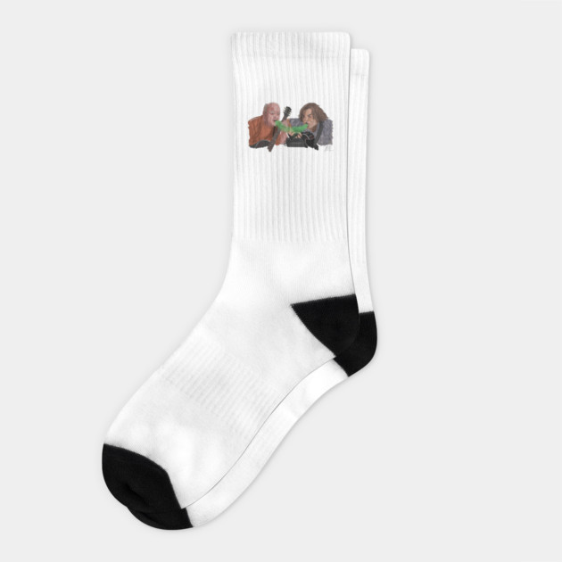Pick of Destiny: JB and KG Record Socks by 51Deesigns