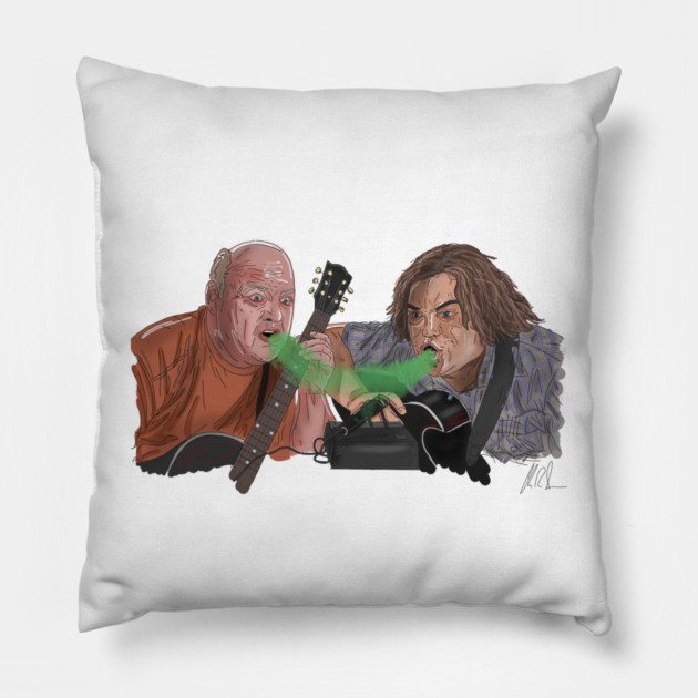 Pick of Destiny: JB and KG Record Pillow by 51Deesigns