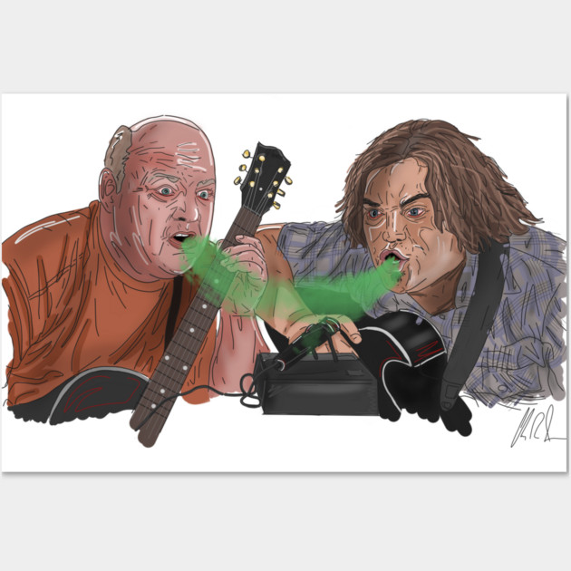 Pick of Destiny: JB and KG Record Wall Art by 51Deesigns