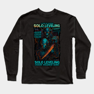 solo leveling graphic poster Long Sleeve T-Shirt