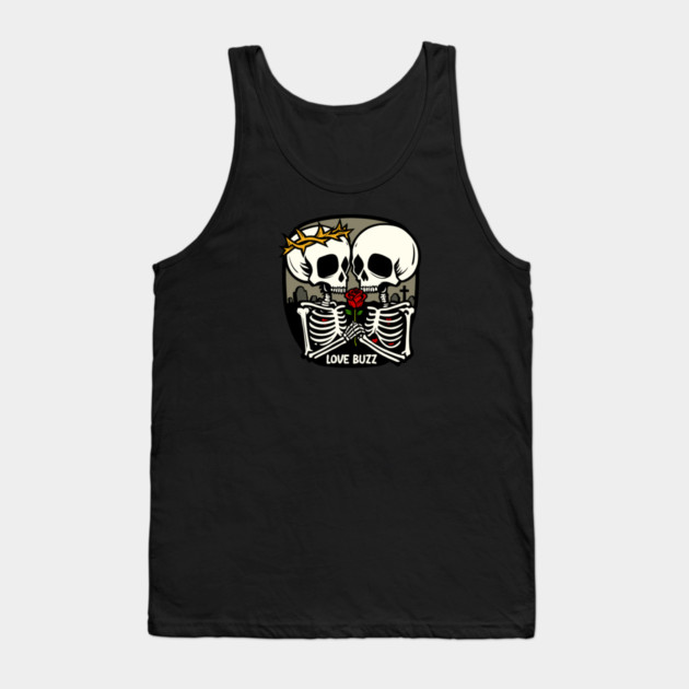 LOVE BUZZ Tank Top by artslaves