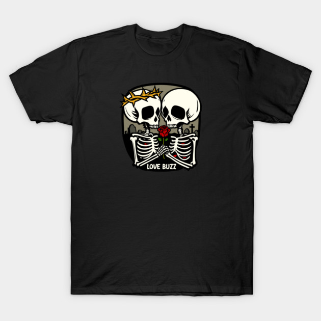 LOVE BUZZ T-Shirt by artslaves