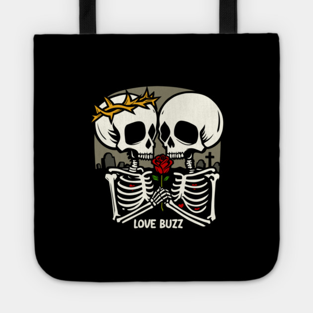 LOVE BUZZ Tote by artslaves