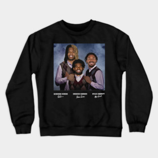 Myles Garrett Shedeur Sanders Quinshon Judkins Football , Cleveland Step Brothers Crewneck Sweatshirt