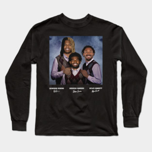 Myles Garrett Shedeur Sanders Quinshon Judkins Football , Cleveland Step Brothers Long Sleeve T-Shirt