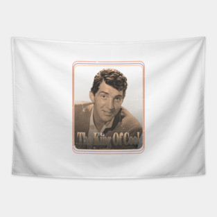 The King Of Cool - Vintage Portrait (Dean-Martin) Tapestry